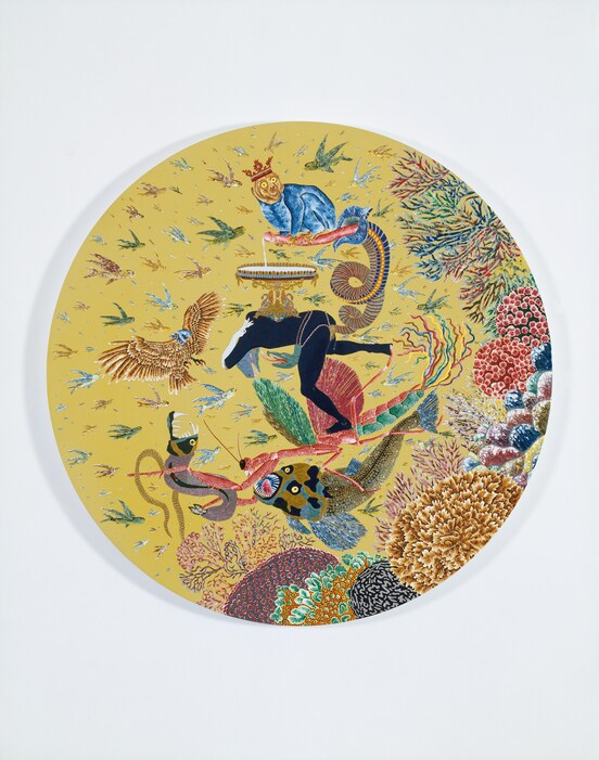 Raqib Shaw The Garden of Earthly Delights XIV 2005