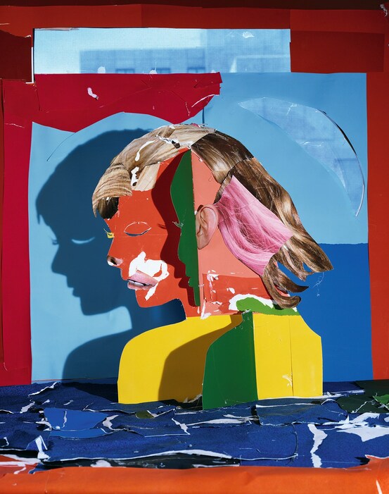 Crescent-Eyed Portrait, 2012 by Daniel Gordon 