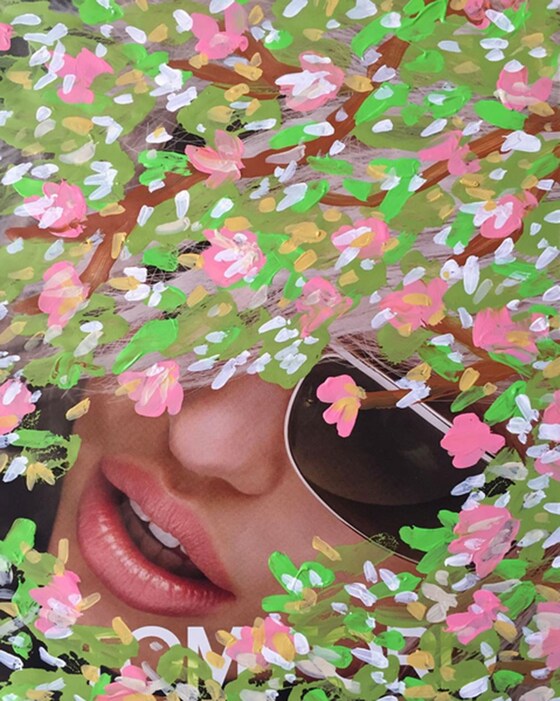 The Flower Guy Artwork by Michael de Feo