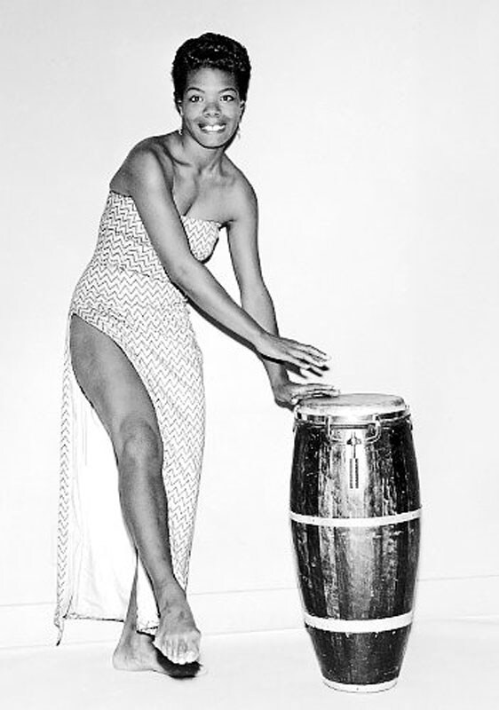 Maya Angelou as a Calypso dancer
