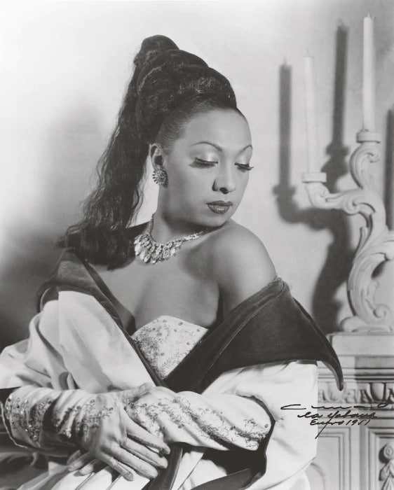 Portrait of Josephine Baker, Havana, Cuba, 1951