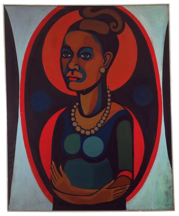 002-1965_Faith Ringgold_Early Works #25_Self-Portr