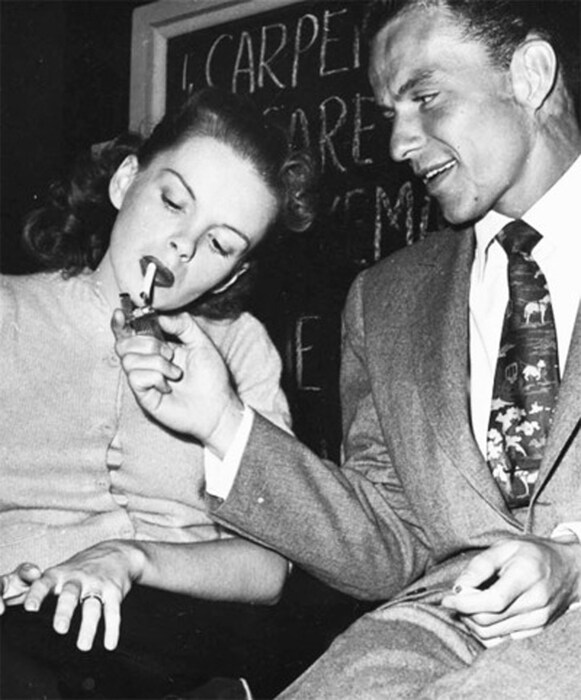 Judy Garland and Frank Sinatra