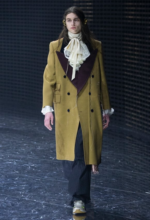 Gucci Autumn/Winter 2019 mask show AW19 FW19