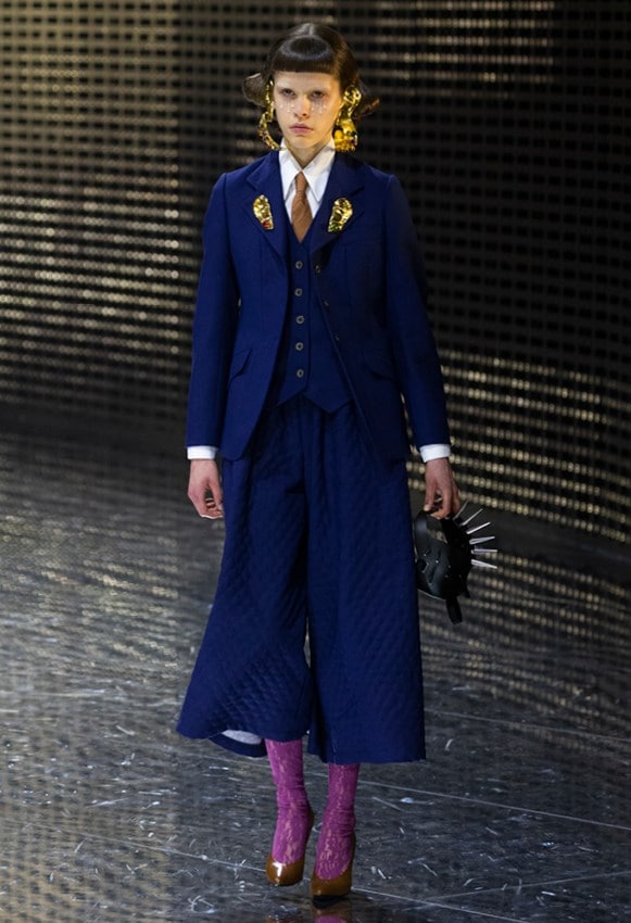 Gucci Autumn/Winter 2019 mask show AW19 FW19