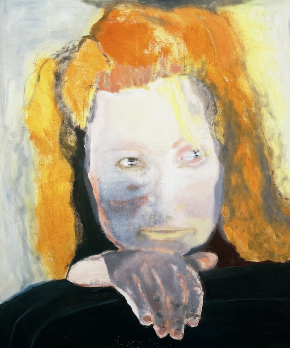 Marlene Dumas, Evil is Banal, 1984