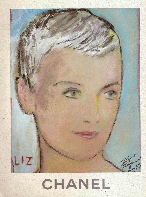 Liz Tilberis by Karl Lagerfeld, 1999