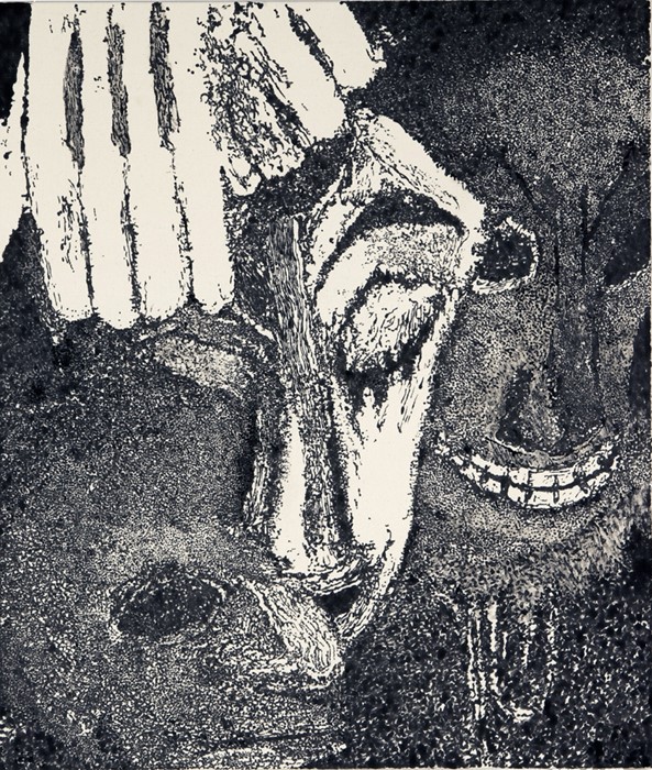 The Mask, 2011, by Nate Lowman