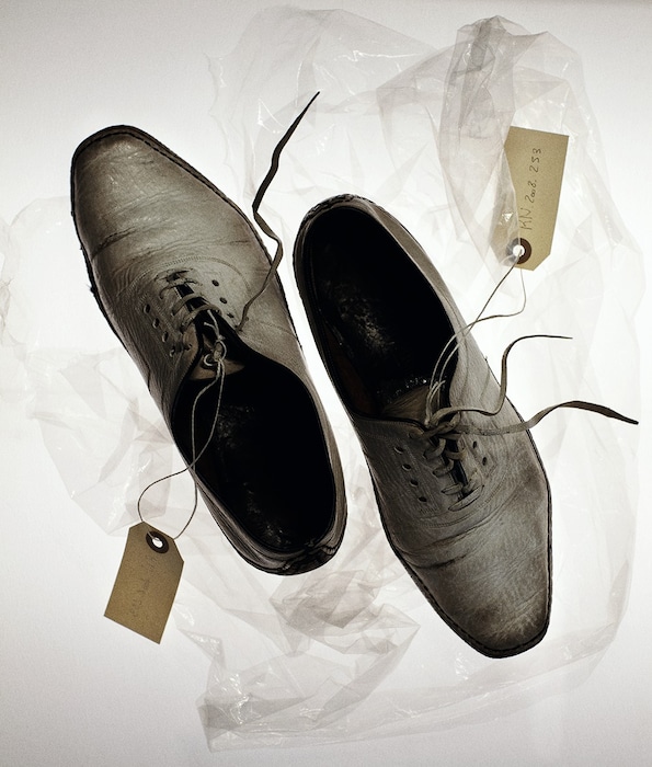 White lace ups