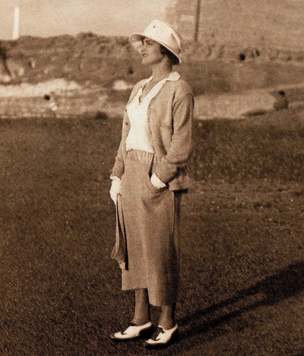 Mademoiselle Chanel in 1924 at Villa Marina at Guethary