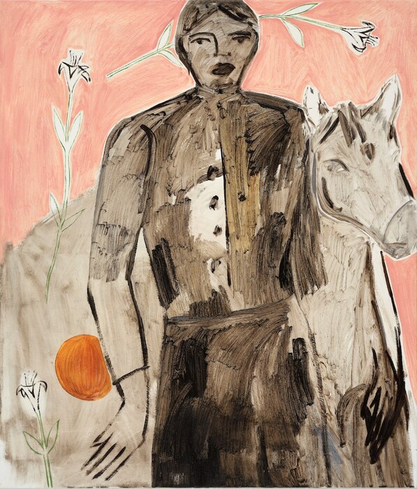 Faye Wei Wei_Tossing Egg Yolk Sun_107x91cm copy
