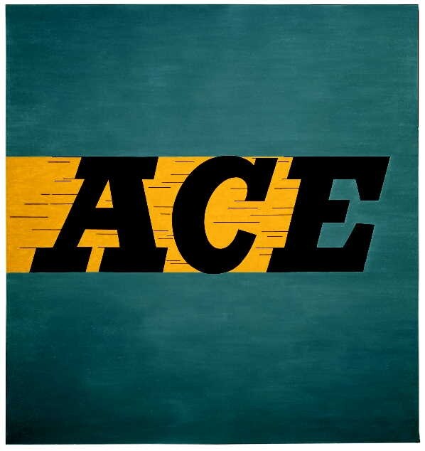 ACE by Ed Ruscha, 1963