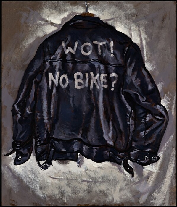 Paul Simonon, WOT! NO BIKE, 2014
