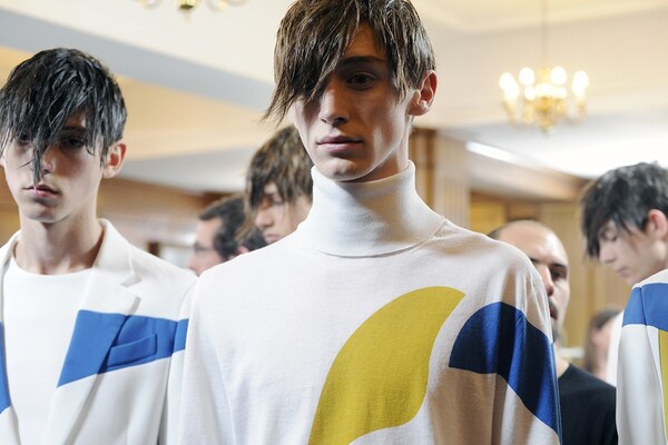 Graphic Print at Alexander McQueen S/S15 | AnOther