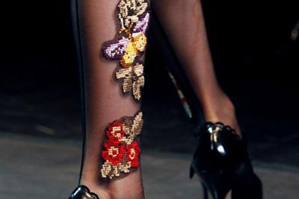 Dolce & Gabbana A/W12 Embroidered Socks | AnOther