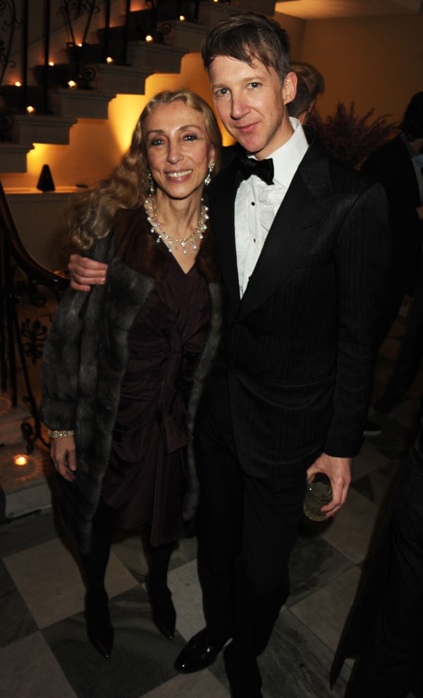 Franca Sozzani and Jefferson Hack