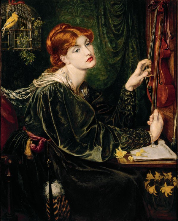 Veronica Veronese, Dante Gabriel Rossetti, 1872