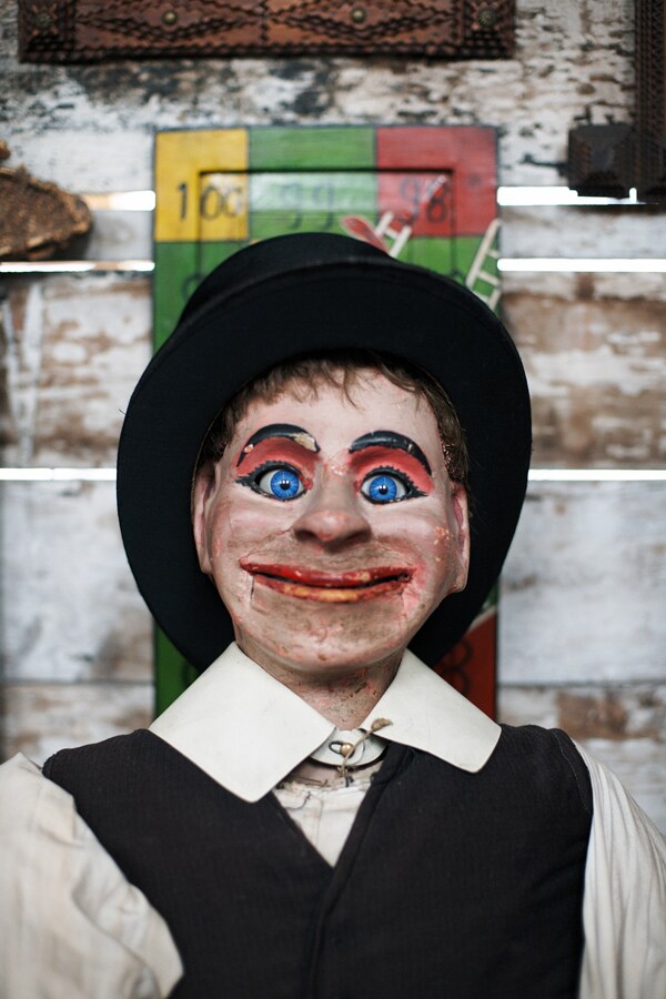Ventriloquist Harry Vernon&#39;s dummy