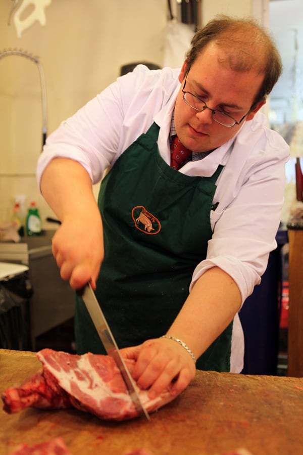 Scott at The Ginger Pig on Moxon Street
