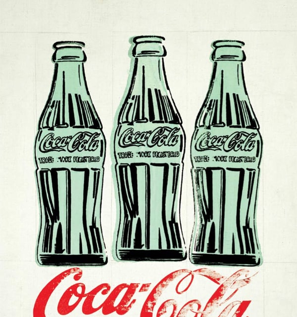 Three Coke Bottles, Andy Warhol, 1960