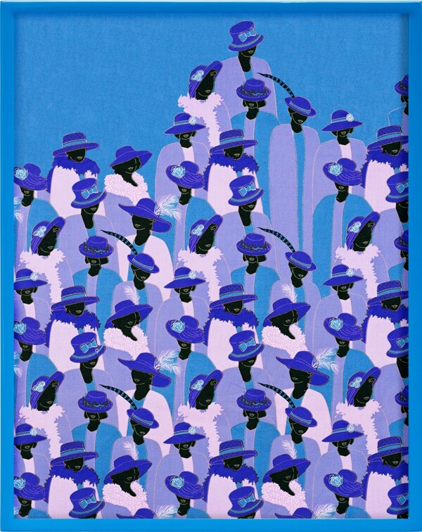Elad Lassry, Purple Hats, 2011
