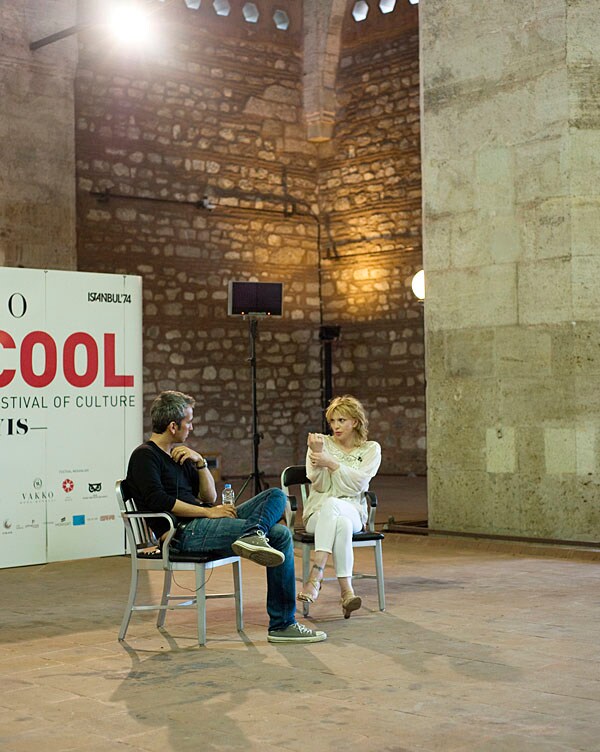 Courtney Love in conversation with director Alphan Eseli on 