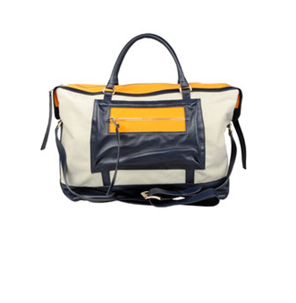 Raf Simons S/S11 grosgrain travel bag