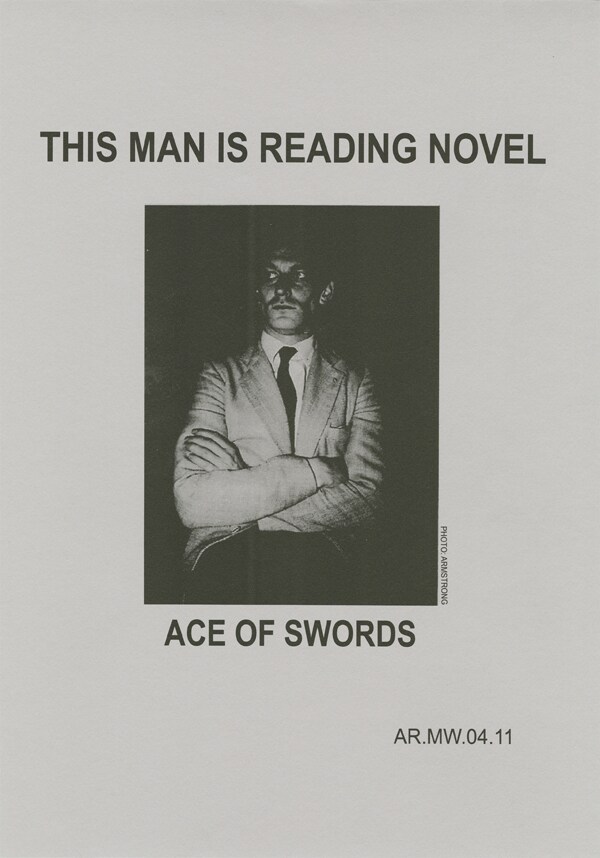 Novel (Alun Rowlands and Matt Williams), This Man is Reading