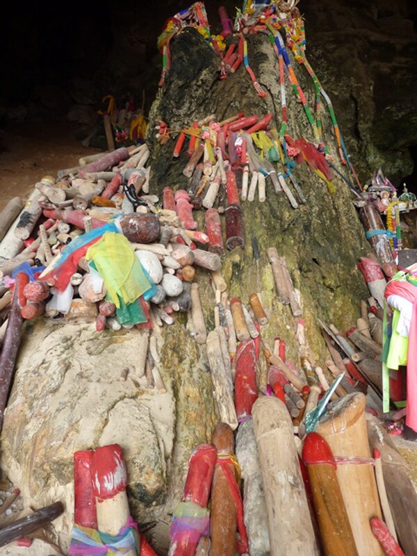 Phra Nang Cave Fertility Shrine, Thailand
