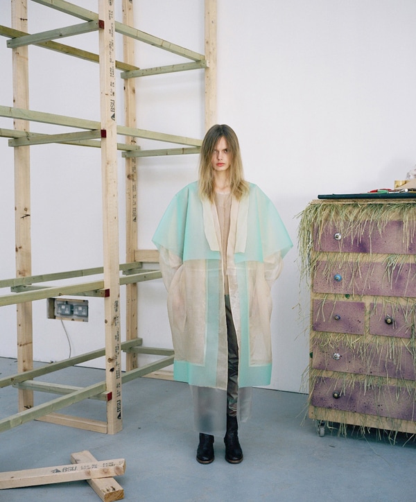 All clothes by Itziar Vaquer, Martin Margiela boots stylists
