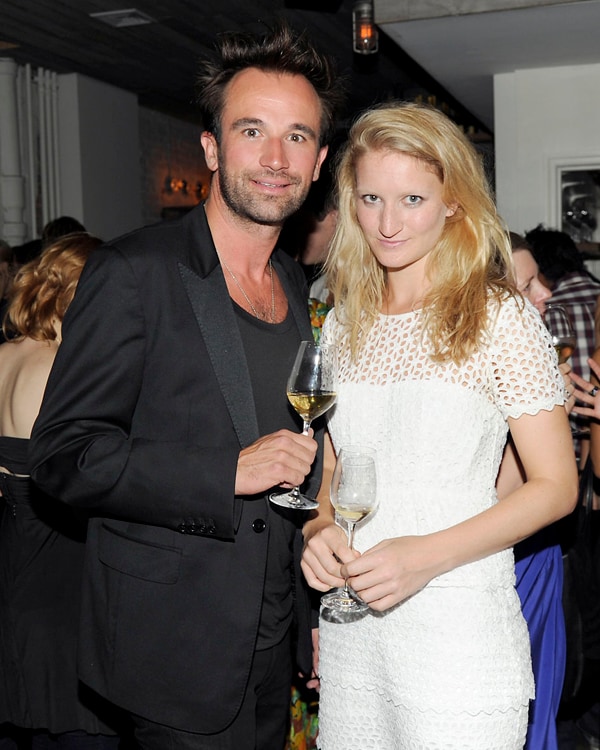 Carl Heline and Nancy Waters at theAnOther issue 21 launch d