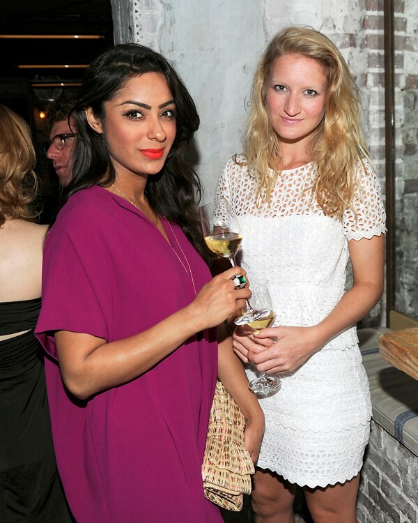 Nancy Waters and Priya Sehgal at the AnOther issue 21 launch