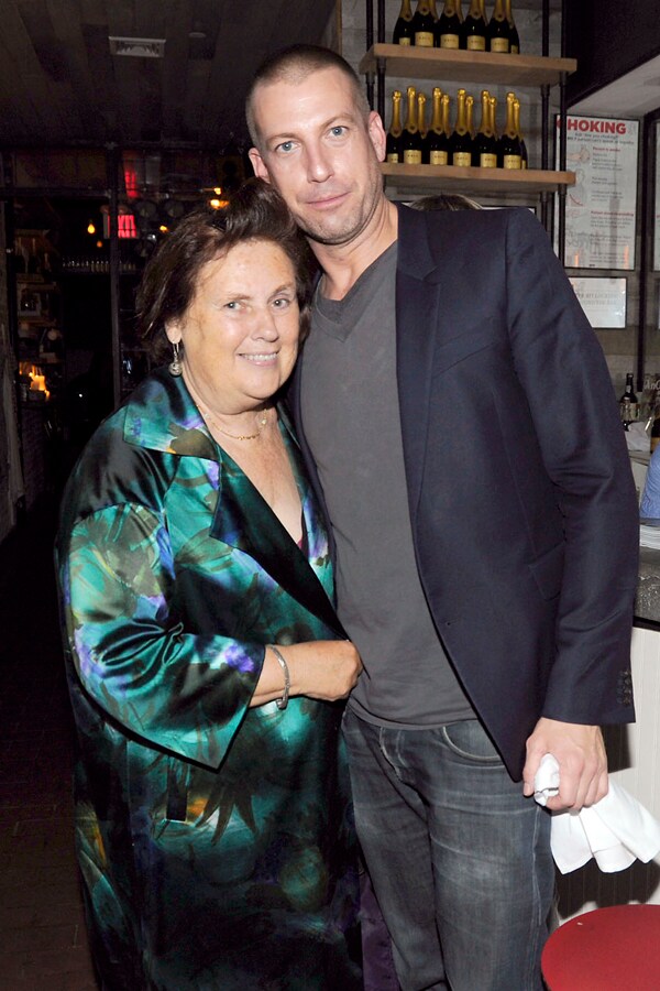 Suzy Menkes and Kerry Youmans at the AnOther issue 21 launch