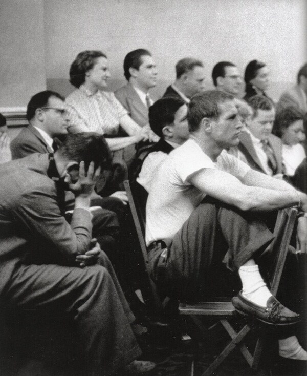 Paul Newman at the Actor&#39;s Studio New York, 1955