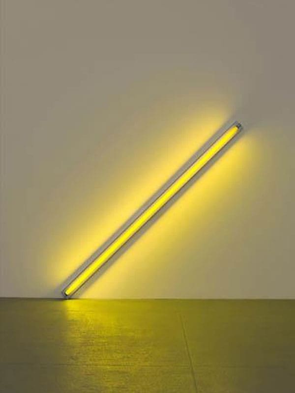 The diagonal of May 25, 1963 by Dan Flavin (to Constantin Br