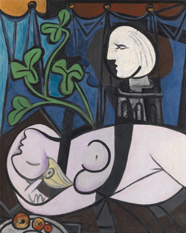 Pablo Picasso, Nude, Green leaves and Bust (also known as Bu