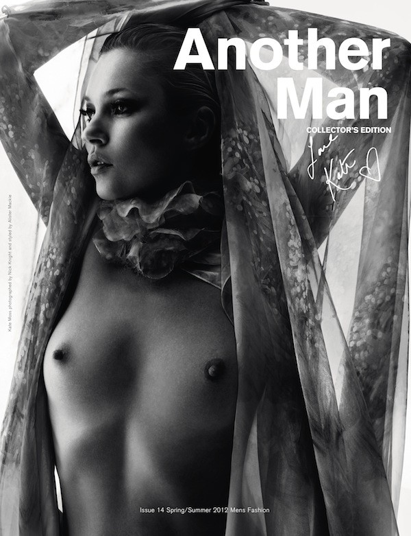 Collector&#39;s Edition of Another Man, S/S12 featuring Kate Mos