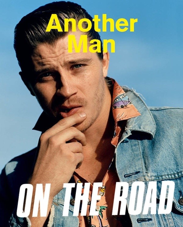 Garrett Hedlund on the cover of Another Man, S/S12