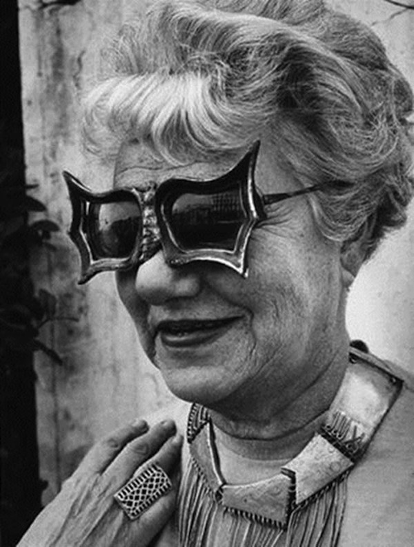 Peggy Guggenheim in Venice, late 1950s