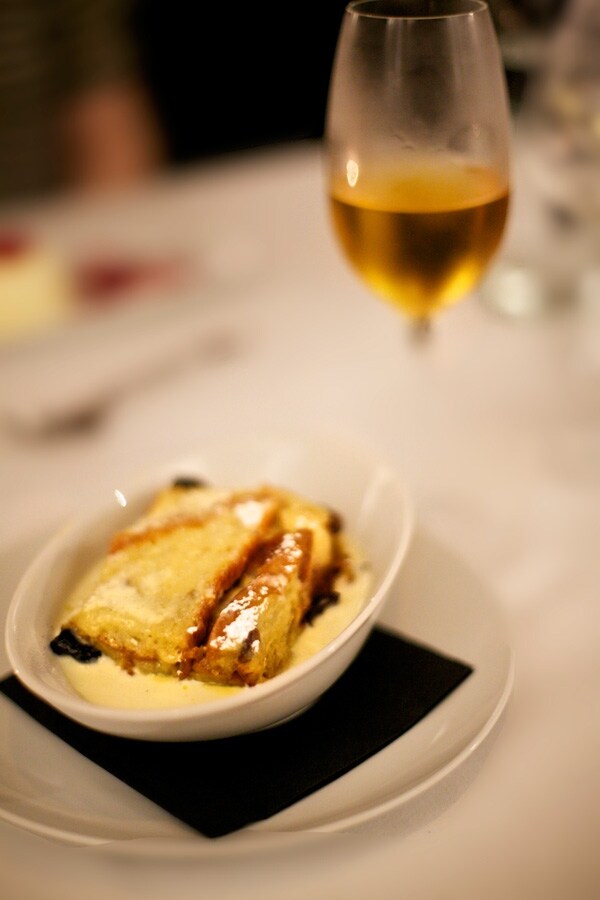 Bread and butter pudding