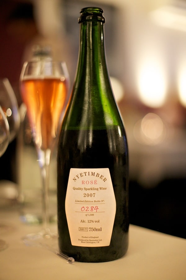 Nyetimber sparkling ros&#233; 2007