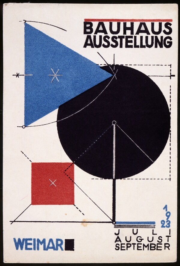 Herbert Bayer, Postcard no.11 for the Bauhaus exhibition in 
