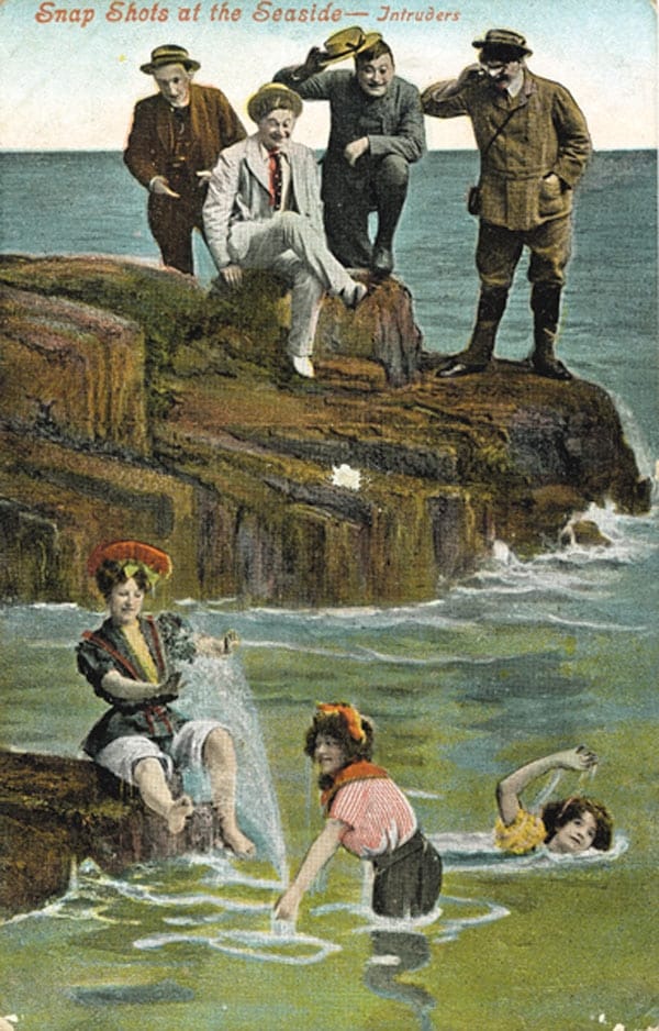 The erotic charge of sea bathing