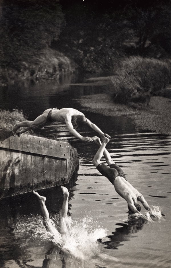 A river swim