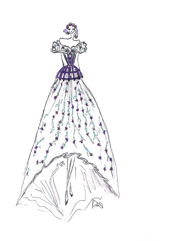Zerlina Concept Design with Swarovski elements by Kate and L