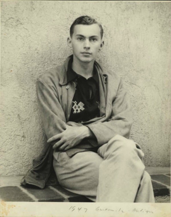 A young Gore Vidal in Guatemala in 1947