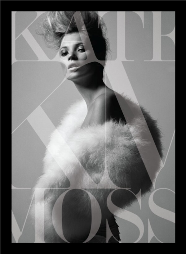 Kate Moss by David Sims, French Vogue cover, March 1994