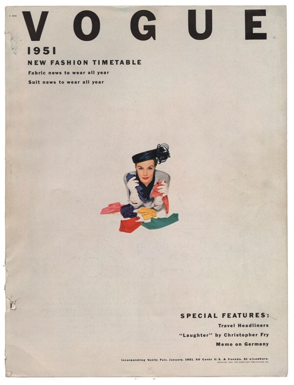Lilian Marcusson, Vogue US, January 1, 1951