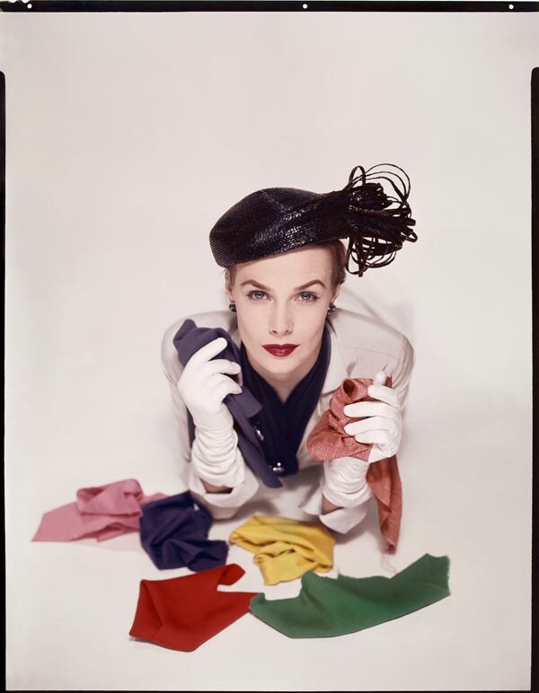Lilian Marcusson, for the cover of Vogue US, January 1, 1951