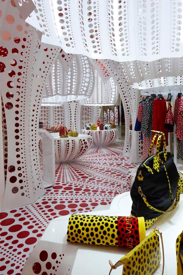 Louis Vuitton Kusama Concept Store at the Wonder Rooms at Se